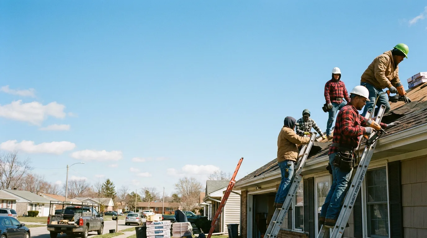 Roofing in Bird Island, MN near me